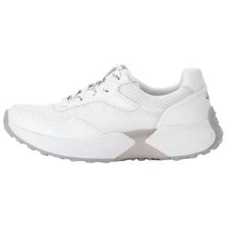Gabor Rollingsoft Leather Low top Casual Shoes Women's White