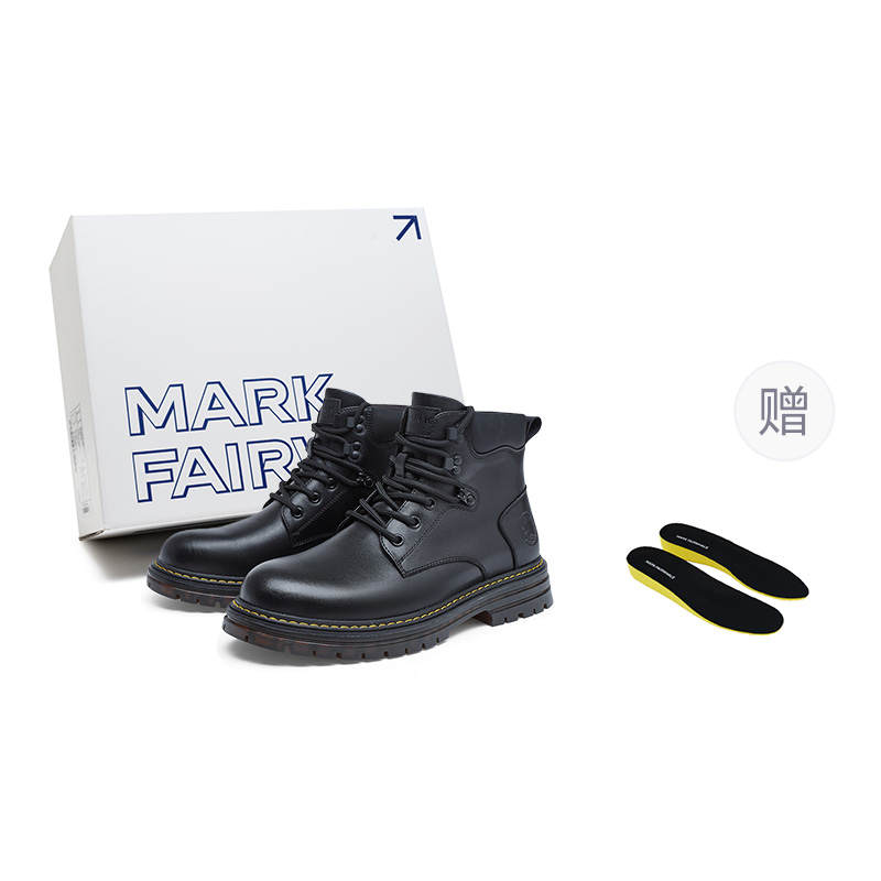 FAIRWHALE FAIRWHALE Combat Boots Unisex Black