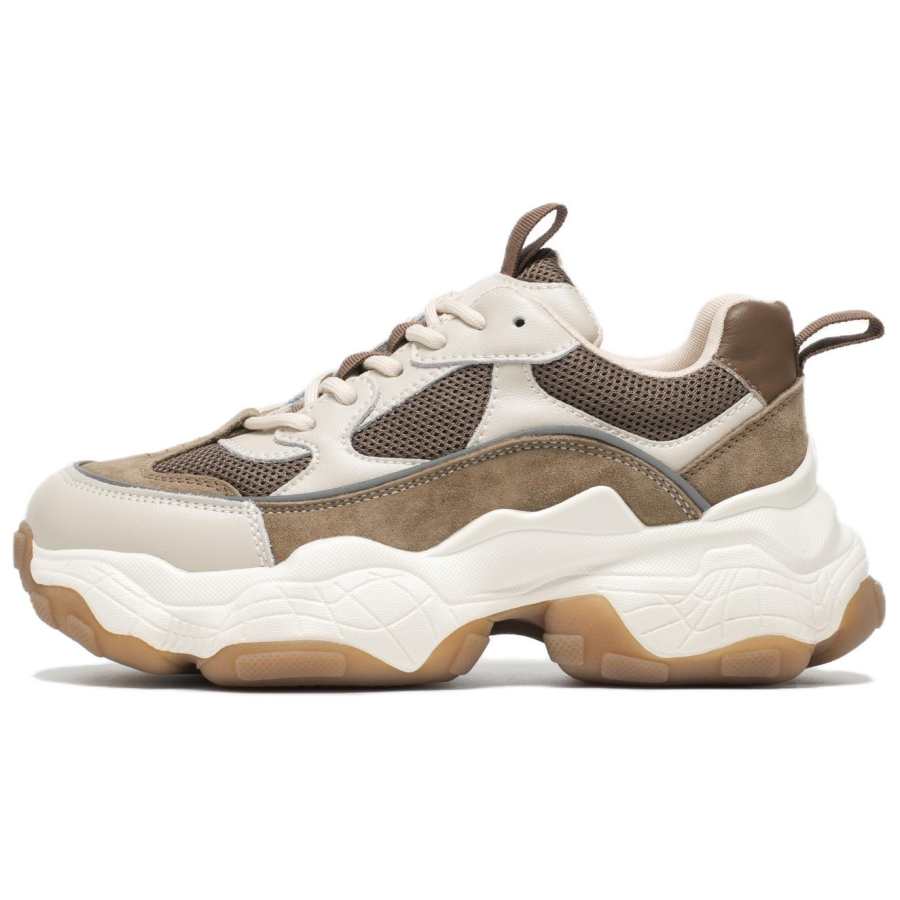 Beau Today Cushioning Abrasion Resistant Low top Chunky Sneakers Women's