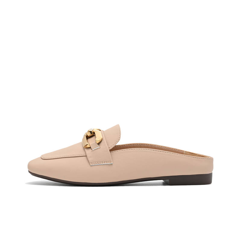ZHR Closed Toe Slippers Women's Apricot