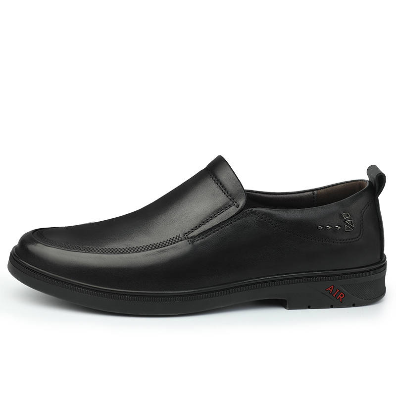 PEHL Casual Leather Shoes Men's Low Top Black/Brown