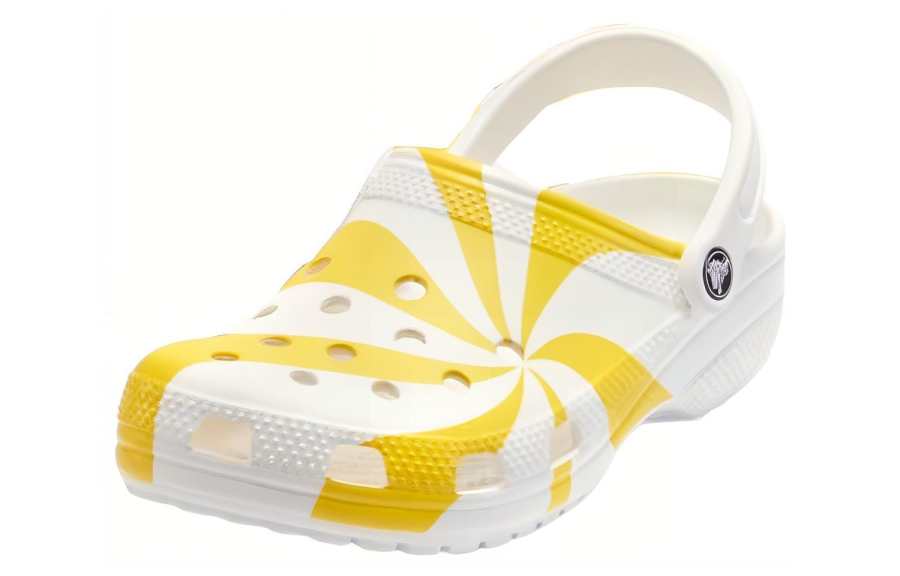 Crocs Crocs x POP MART Beach Sandals Men's White Yellow