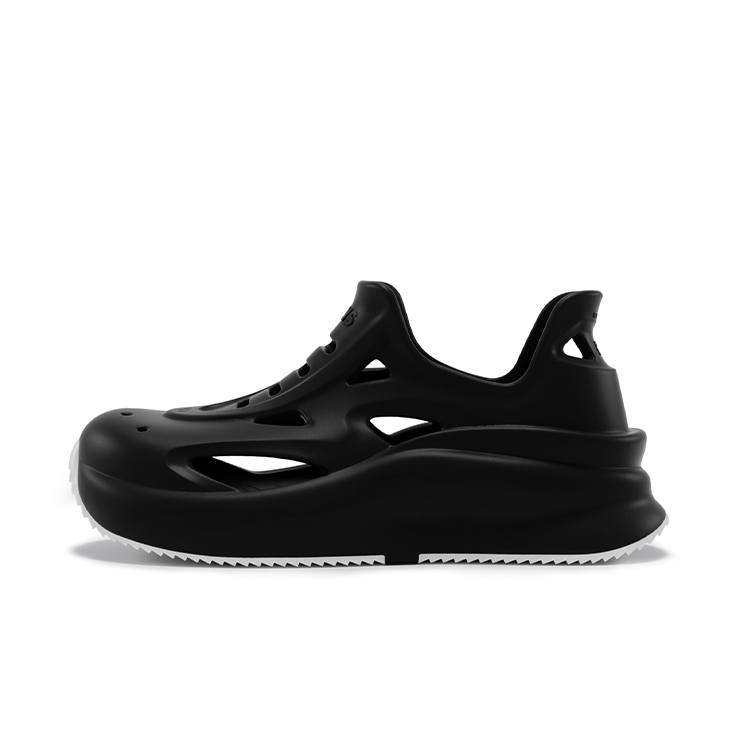 Beys Classic Vintage Beach Shoes Clogs Unisex Black