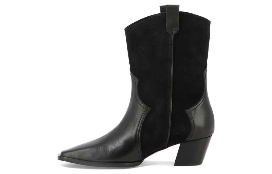 Castañer Denise Square Toe Cowboy Ankle Boots Women's