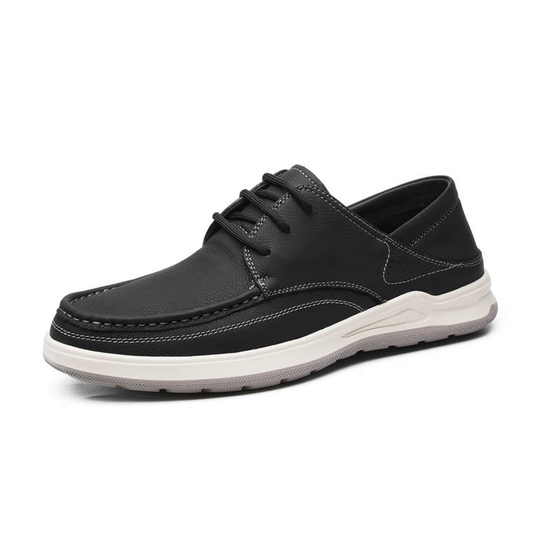 AOKANG Top Grain Cow Leather Casual Shoes Men's