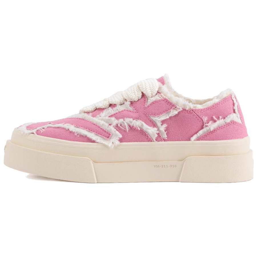 VEEMES Canvas Stylish Skateboarding Shoes Unisex Pink