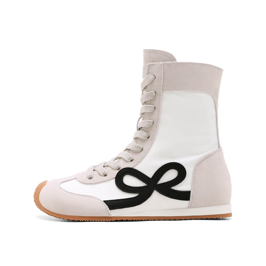 C°BANNER Ankle Boots Women's Beige Black/Red/Yellow Brown