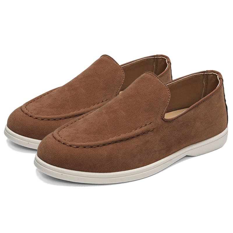 Medd Medd Loafers Men's Red Brown/Light Gray/Coffee/Sand