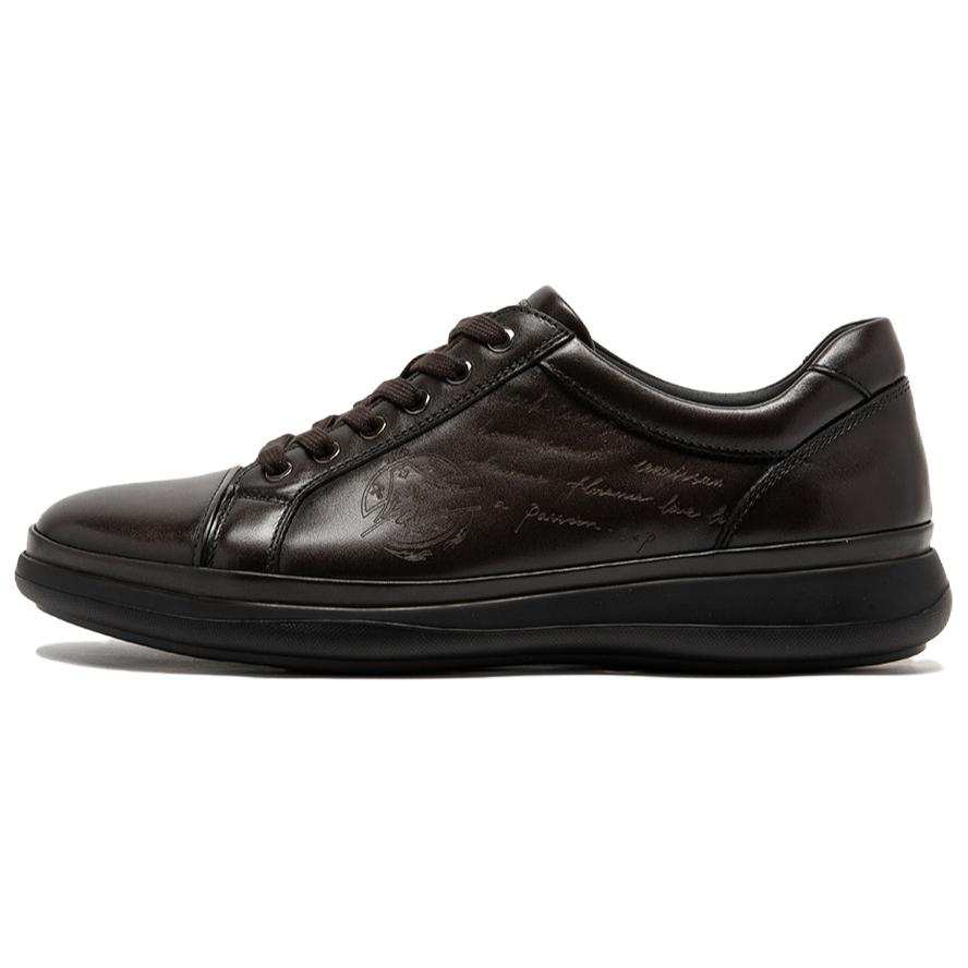 Satchi Satchi Low top Skateboard Shoes Men's Brown