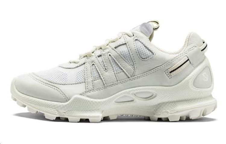 Ecco Biom C Trail Mesh Abrasion Resistant Waterproof And Breathable Rebound Low top Casual Shoes Women's Ecru