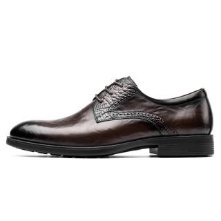 LAORENTOU Top Grain Cow Leather Dress Shoes Men's