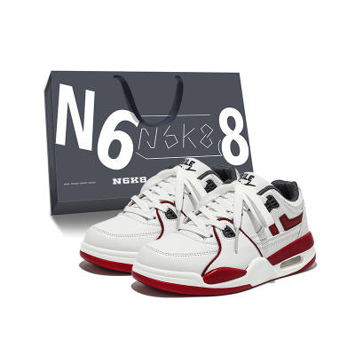 N6K8 Slip Resistant Low top Skateboard Shoes Unisex