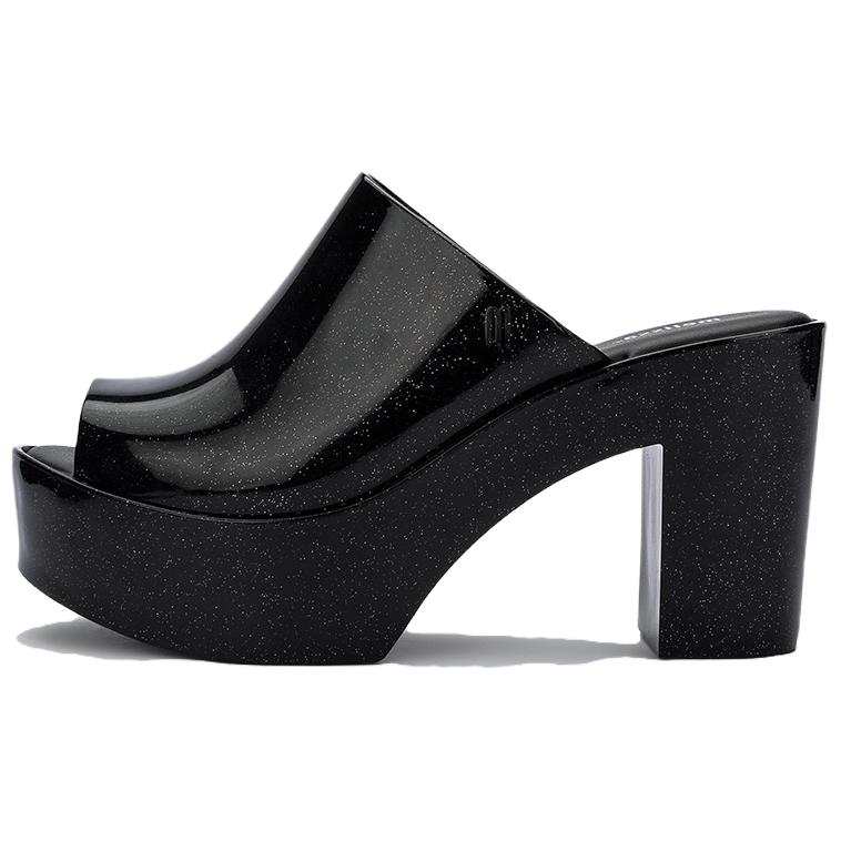 Melissa MELISSA Slide Slippers Women's Sparkling Black
