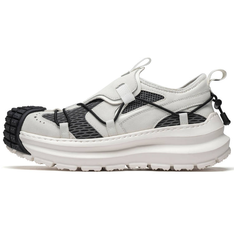 Anthony Miles Textile, Cow Leather Lightweight Height Increasing Breathable Low top Casual Shoes Men's White Black