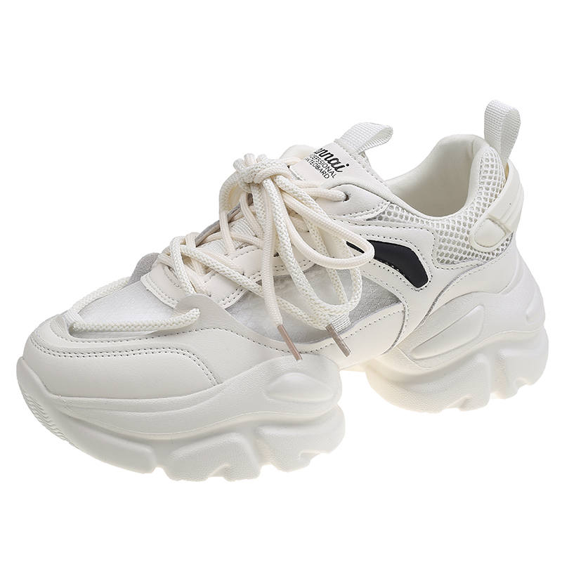 ANNAI Slip Resistant Abrasion Resistant Low top Chunky Sneakers Women's