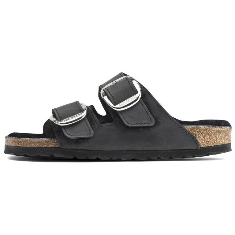 Birkenstock Arizona Big Buckle EVA Abrasion Resistant Abrasion Resistant Slide Slippers Women's Black