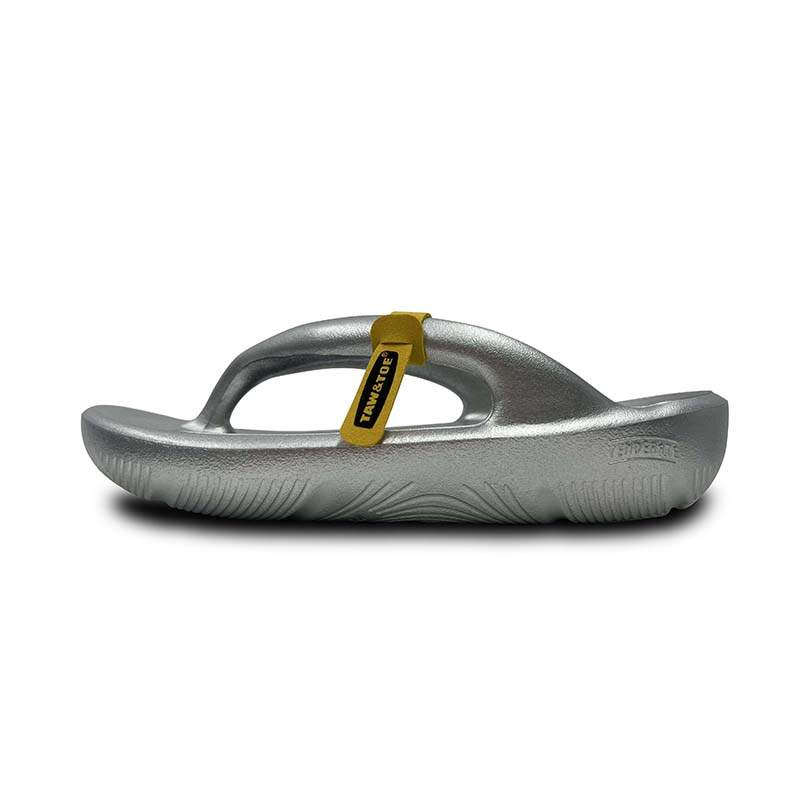 TAW&TOE Quiet Slide Slippers Unisex Glacier Silver
