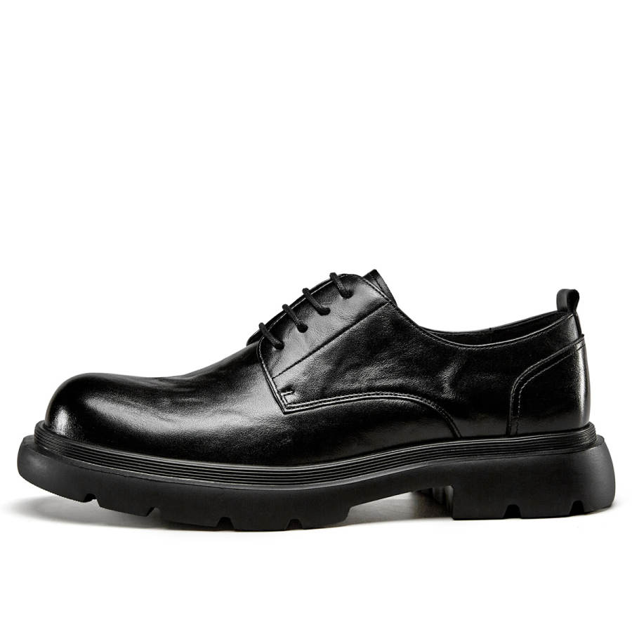 YEARCON Dress Shoes Men's Low Top Brown