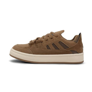VASIBAEN Synthetic Leather, Textile Coverage Cushioning Coverage Cushioning Low top Skateboard Shoes Men's Camel