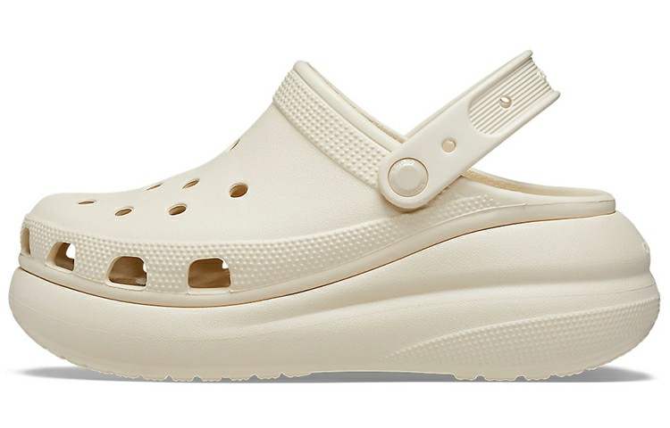Crocs Crocs Crush Clog EVA Clog 5.2cm Unisex Bone White