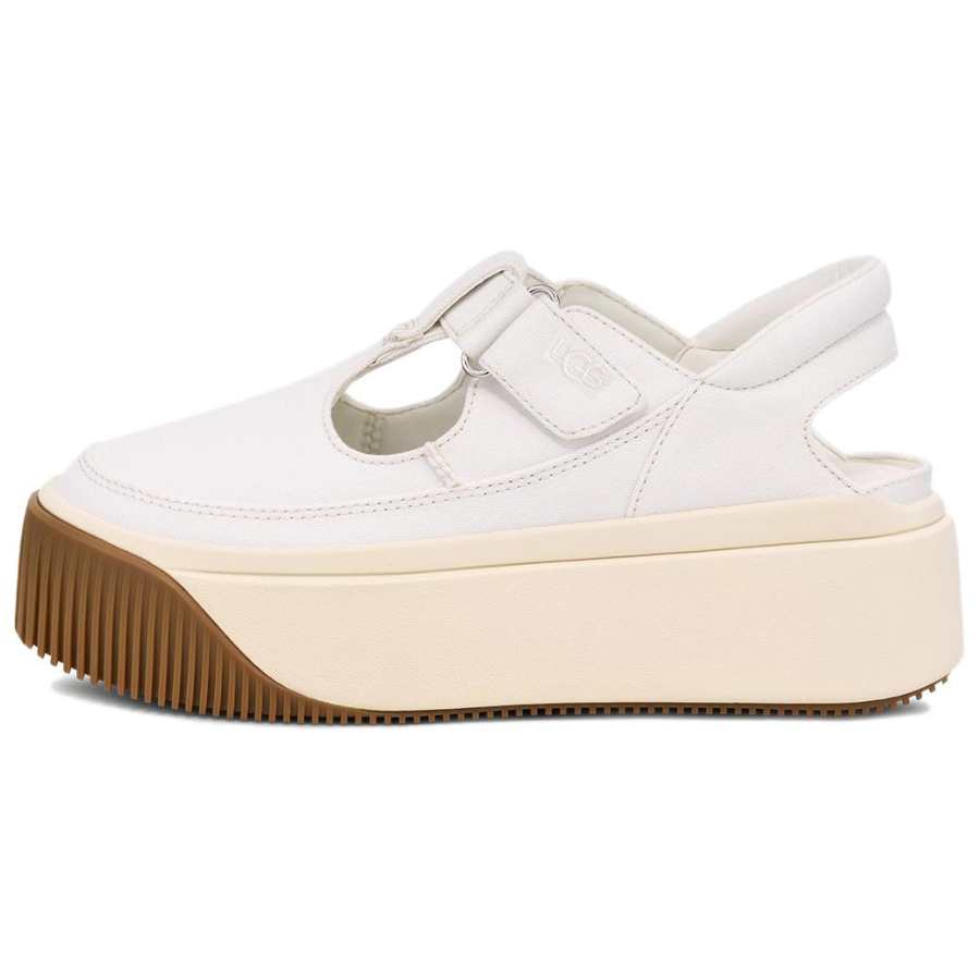UGG UGG EZ Duzzit Fabric Casual Shoes Women's White