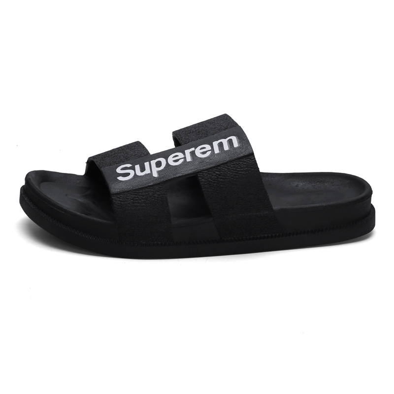 GONGNIUMEILI Rubber Sole Abrasion Resistant Abrasion Resistant Slide Slippers Men's