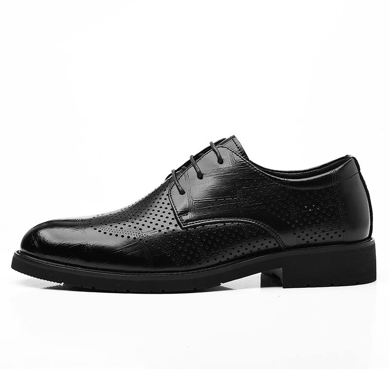 POPULAR ROUSE PR Cow Split Leather Casual Shoes Men's