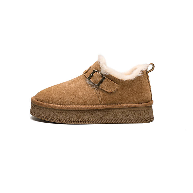 JOSINY JOSINY Cow Split Leather Thermal Cushioning Slip Resistant