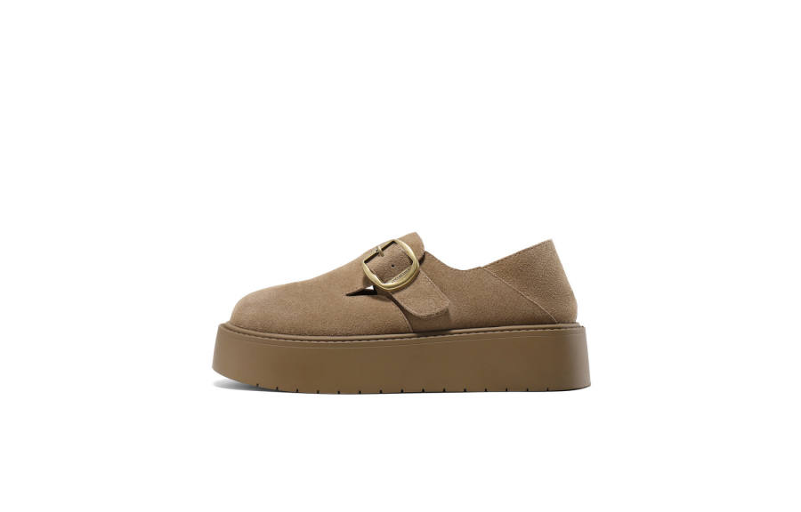 BELLE Cow Split Leather Women's Casual Shoes Women's