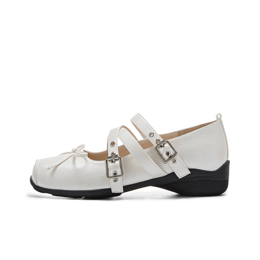 Hotwind Synthetic Leather Mary Jane Shoes Women's
