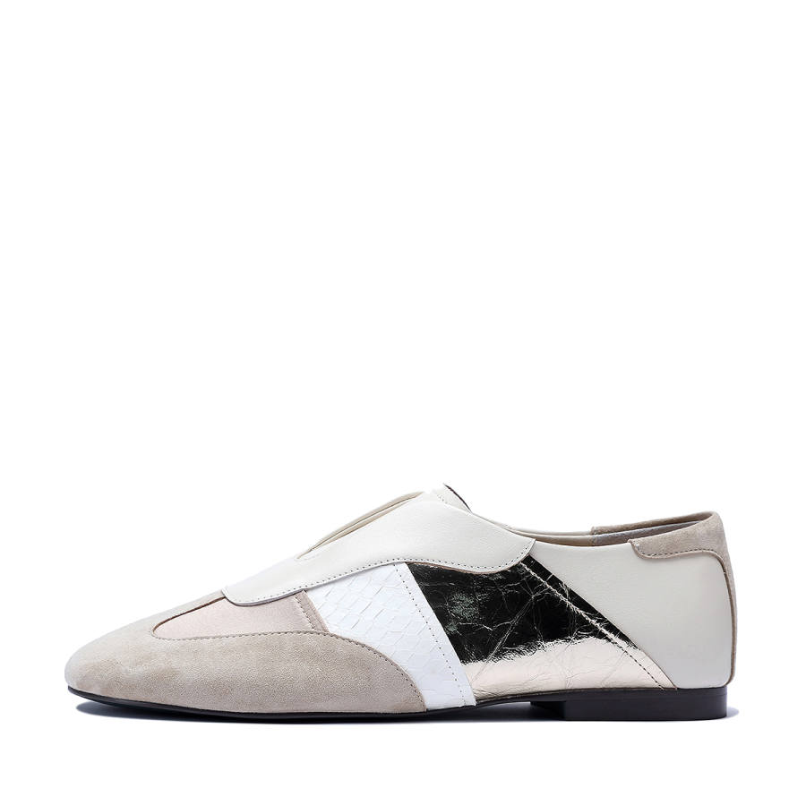 BELLALILY Leather Slip Resistant, Breathable, Lightweight Low top Casual Shoes Women's