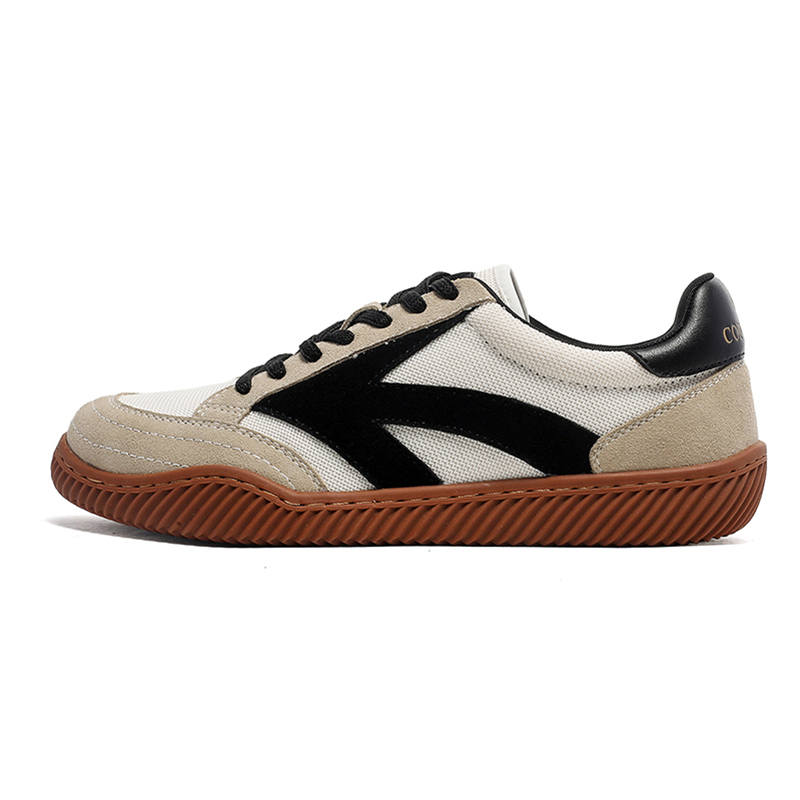 SHUPATE Cow Split Leather Low top Skateboard Shoes Men's