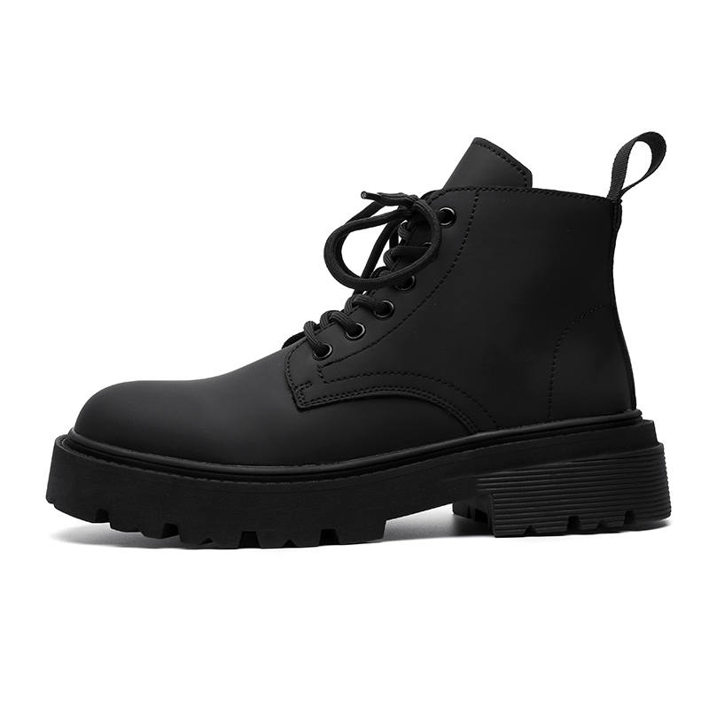 PINYI PINYI Short Combat Boots Men's Black
