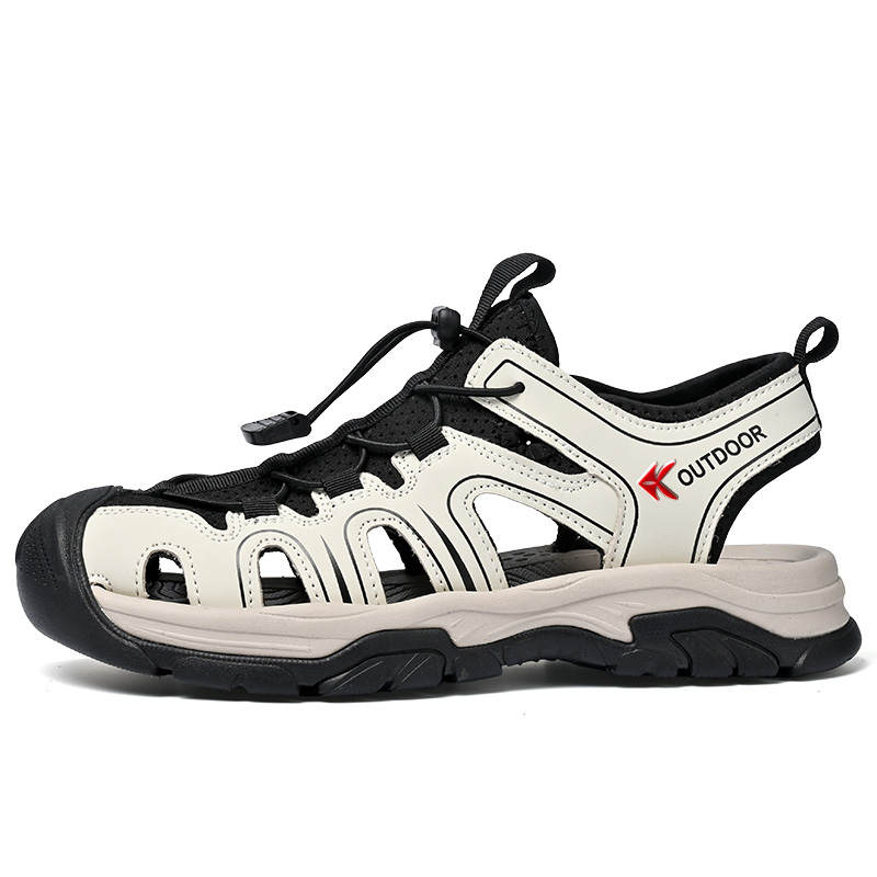 ZANSITE Cow Split Leather Abrasion Resistant Rebound River Trekking Shoes Men's