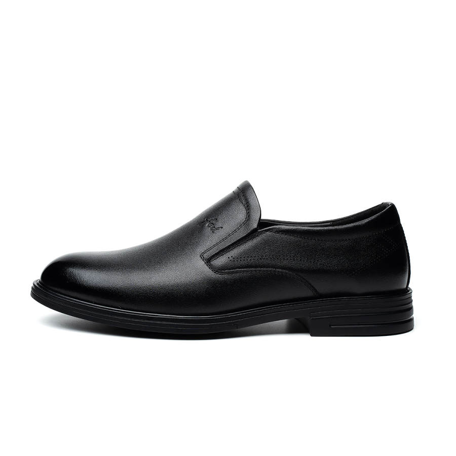 FED Top Grain Cow Leather Dress Shoes Men's Black