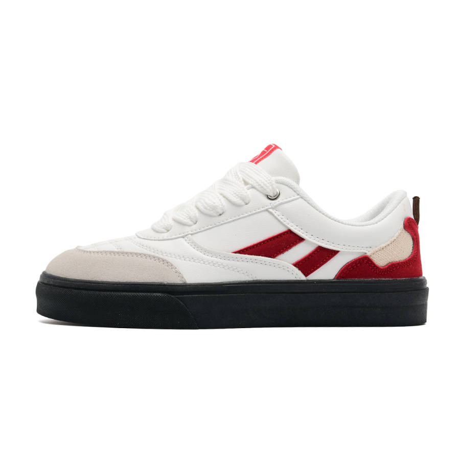YALU Synthetic Leather Abrasion Resistant, Lightweight, And Breathable Low top Skateboard Shoes Unisex