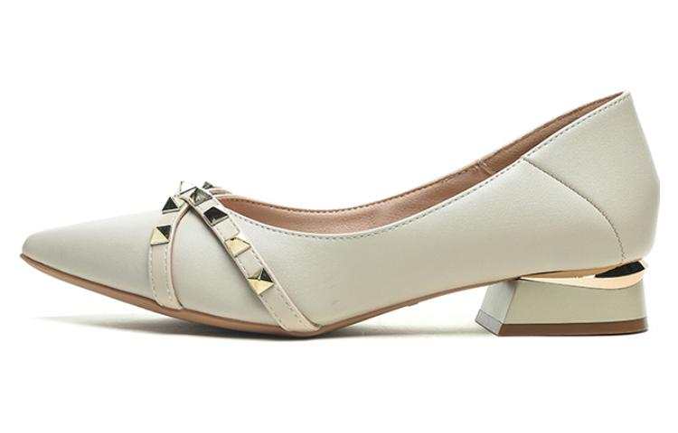 Mulinsen Women's Casual Shoes Women's Low Top Beige
