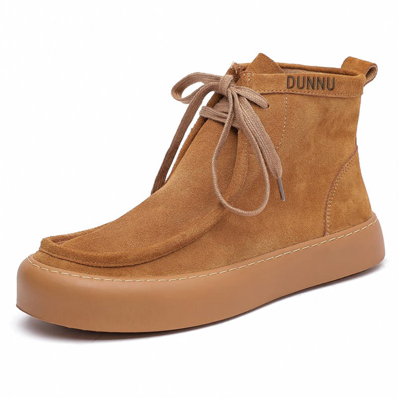 DUNNU DUNNU Ankle Boots Men's Brown