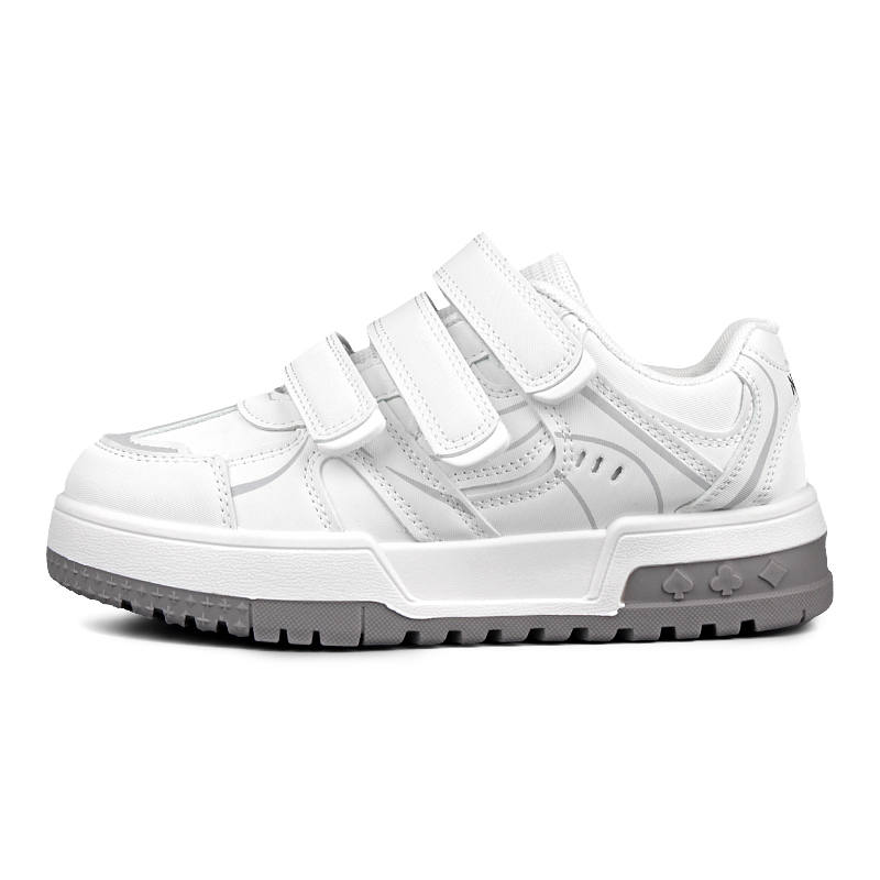 N6N8 Cushioning Lightweight Slip Resistant Low top Skateboard Shoes Women's White