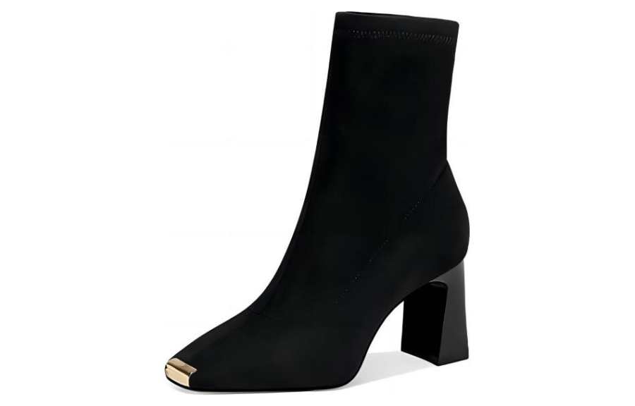 JESSICA SOPHIA Ankle Boots 6.5cm Women's Black