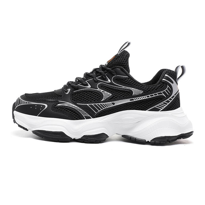 BANGNEY Microfiber Leather Low top Chunky Sneakers Men's