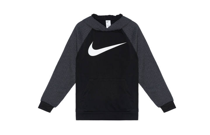 Nike Nike Dri Fit Sweatshirts Unisex Black/Army Green Hooded Moderate