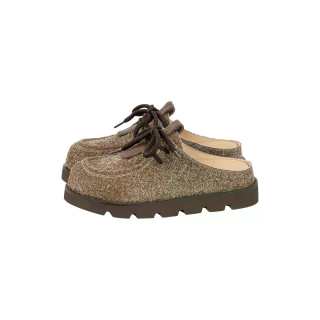 MEIYANG Abrasion Resistant Closed Toe Slippers Women's Light Brown