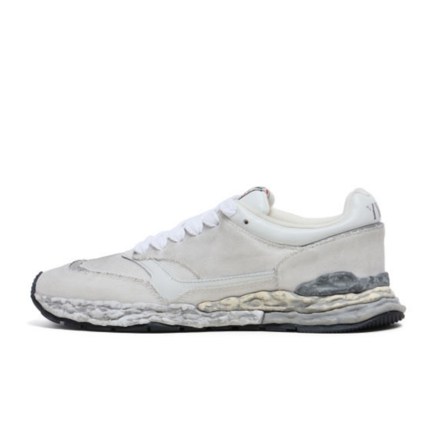 MIHARA YASUHIRO Textile, Cow Leather Low top Casual Shoes Women's