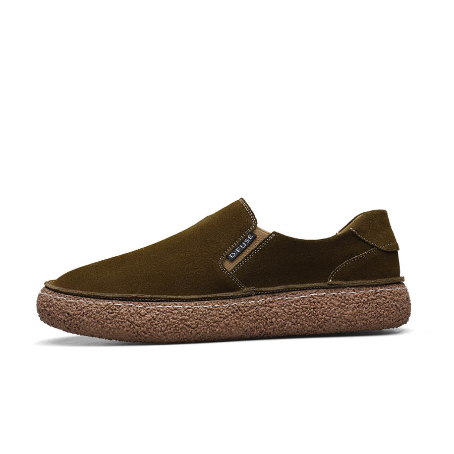 D:FUSE SCANDINAVIA D FUSE SCANDINAVIA Cow Split Leather Casual Shoes Men's