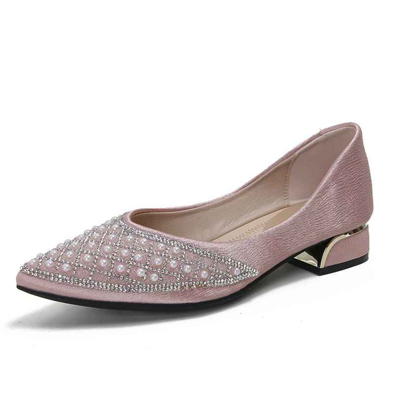 JIUXINGDAO Satin Casual Shoes Women's