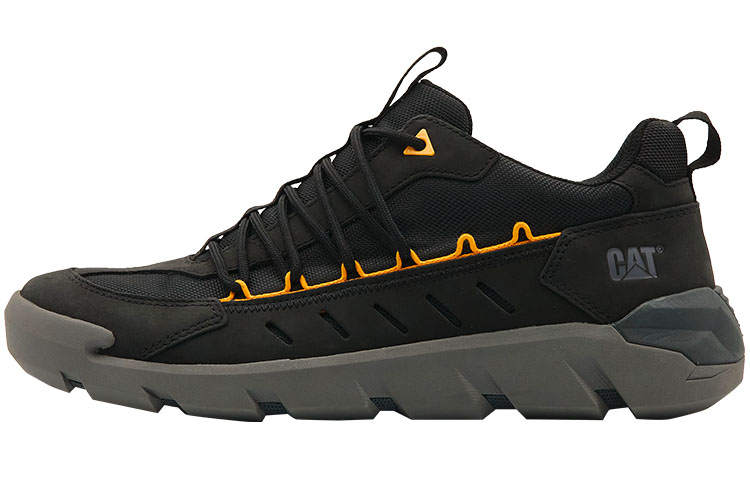 CAT Crail Sport Low Textile, Synthetic Leather Cushioning Slip Resistant Abrasion Resistant Low top Outdoor Shoes Men's