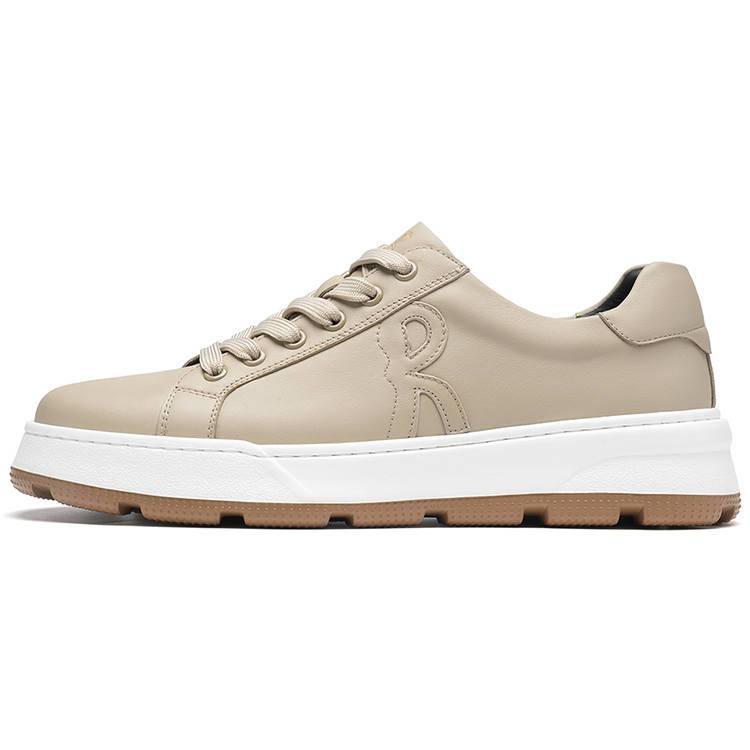 ROBERTA DI CAMERINO Cow Leather Low top Casual Shoes Men's Apricot