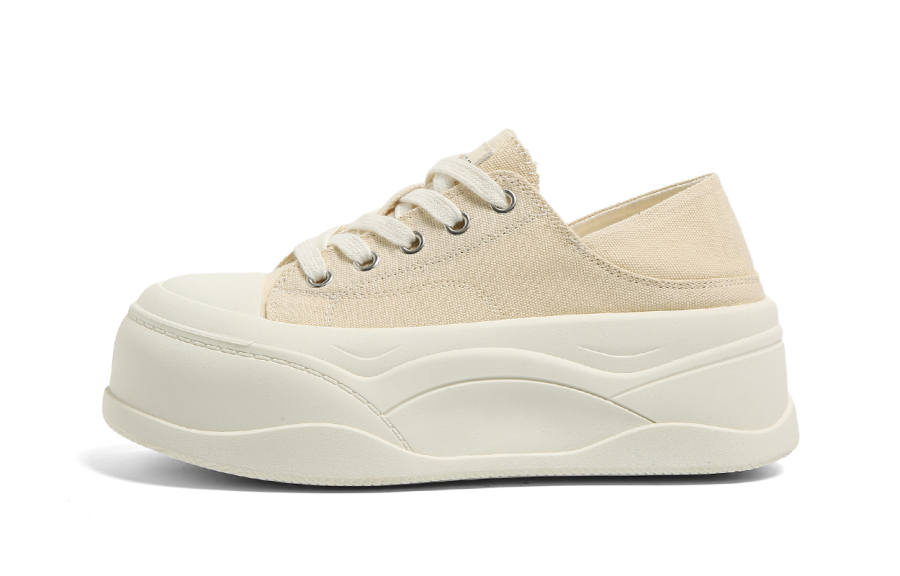 FOREVER 21 Abrasion Resistant Slip Resistant Abrasion Resistant Slip Resistant Low top Skateboard Shoes Women's Apricot