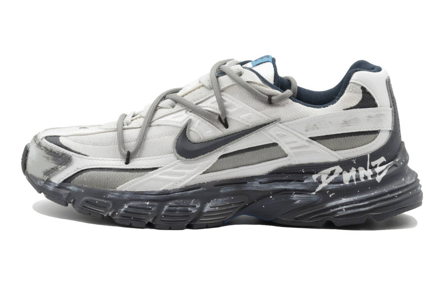Nike Nike Initiator Cushioning, Wear Resistant Low top Running Shoes Unisex Gray Black